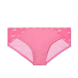 New Victoria’s Secret PINK Mini Logo Hipster Panty - XSmall